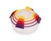 Nest™ Lock 4-Piece Multicolour Round Food Container Set