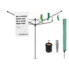 Rotary Dryer Lift-O-Matic 50m - Metallic Grey