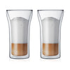 Assam Double Wall Glass Large 0.4L (2pc Set)