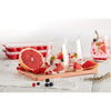 Heart Ice Cube Tray with Lid - Red