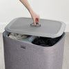 Tota 90L Laundry Separation Basket - Grey