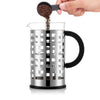 Eileen French Press Coffee Maker 8 Cup, 1L