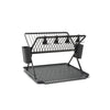 Foldable Dish Rack Large - Dark Grey