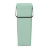 Sort & Go Waste Bin 40 litre - Jade Green