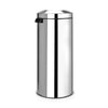 Flame Guard Waste Paper Bin 30 litre - Brilliant Steel