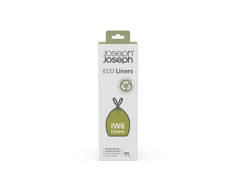 IW6 Eco Bin Liners (20 Pack) - Grey