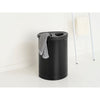 Laundry Bin 55 litre, Selector - Matt Black with Dark Grey Lid