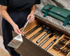 GrillOut™ 4-Piece Stainless-Steel BBQ Utensil Set with Storage Case