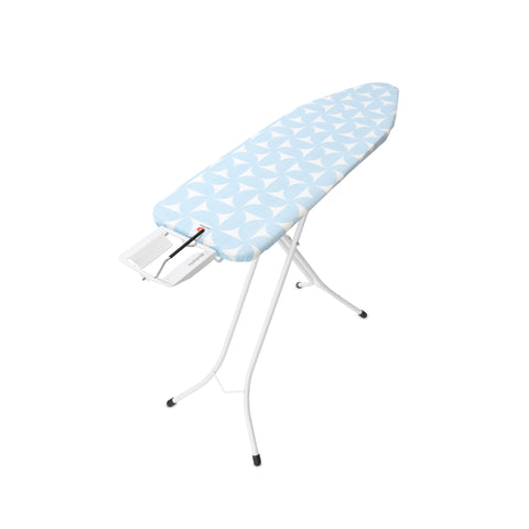 Ironing Board 124x38cm (B) Steam Iron Rest- FreshBreeze