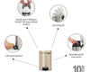 Pedal Bin NewIcon 3 Litre - Metallic Gold