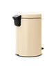 NewIcon Pedal Bin 12 litre Soft Closing Plastic Inner Bucket