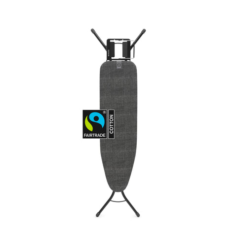 Ironing Board 110x30cm (A) Steam Iron Rest - Denim Black