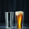 Uno Twin Wall Glass 2 Piece Set, 350ml