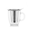 Yo-Yo Set Mug+Tea Strainer 350ml -Chrome