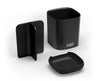 EasyStore™ Matt Black Toothbrush Holder