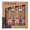 Mono Orca Mat Copper Table Knife - Set of 12