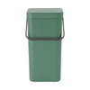 Sort & Go Waste Bin 16 litre - Fir Green