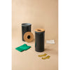 Laundry Bin 60 litre with Cork Lid - Matt Black