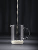 Latteo Milk Frother 250ml - Glass/Black