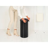 Laundry Bin 35 litre - Matt Black with Dark Grey Lid