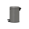 Pedal Bin NewIcon 3 Litre - Mineral Concrete Grey