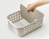 EasyStore™ Ecru Bathroom Storage Basket Large