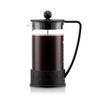 Brazil French Press Coffee Maker 8 Cup, 1L - Black