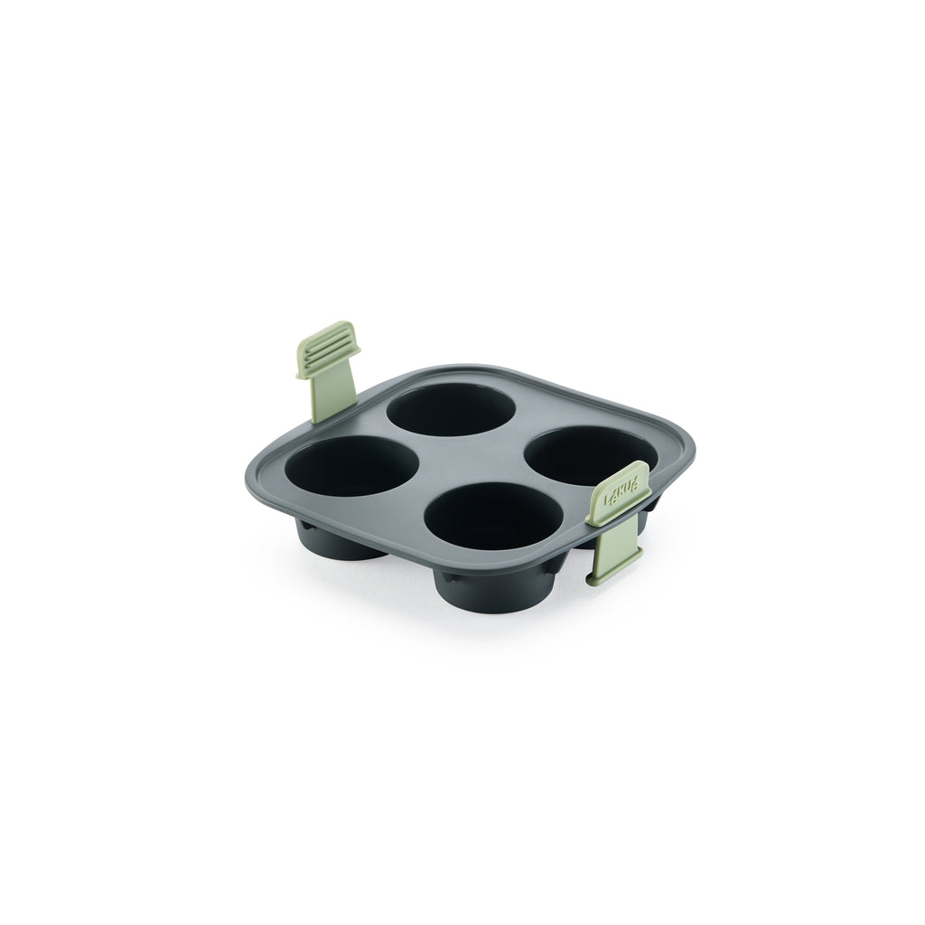 Air fryer Muffins Mould - 4 hole - Grey