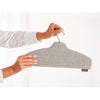 Steaming Clothes Hanger - Grey