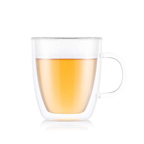 Bistro Double Wall Jumbo Mug 0.45L (2pc Set)