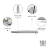 Ironing Board 95x30cm (S) Table Top - Metalised