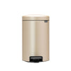 Pedal Bin NewIcon 12 Litre - Metallic Gold