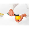 Tasty+ Swivel Food Peeler plus Zester - Fir Green