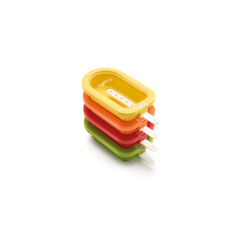 4pc Classic Stackable Popsicle Moulds