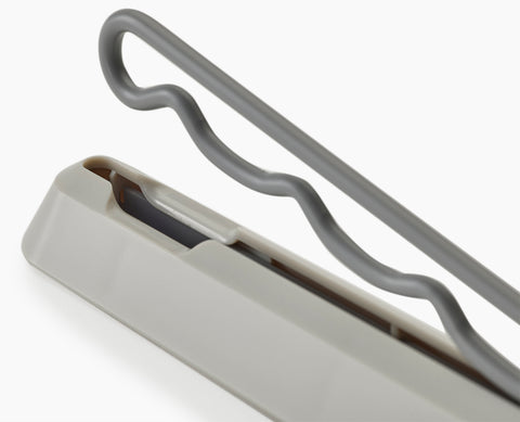 Orderly™ Retractable Hanging Rail Ecru
