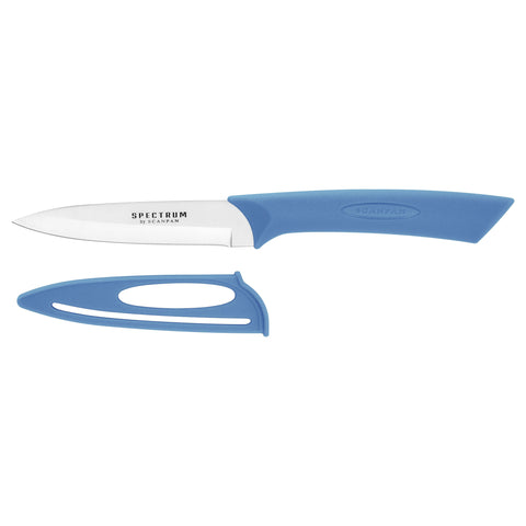 Spectrum 10cm Veg Knife - Silver Lake Blue