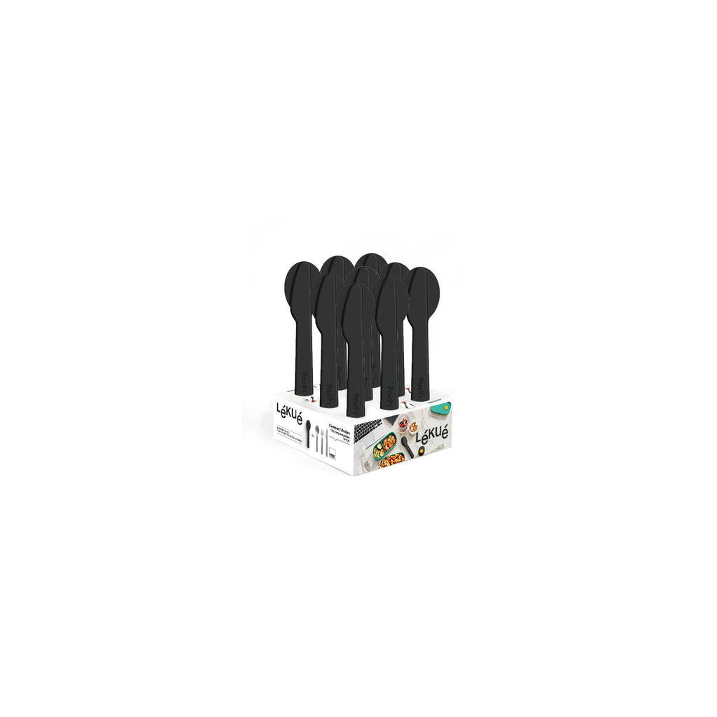 Cutlery with Case Display - 9 u - Black