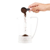 Brazil French Press Coffee Maker 3 Cup, 0.35L - White