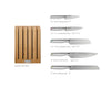 Elevate™ Steel Knives Bamboo 5-Piece Set