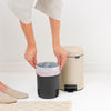 Pedal Bin NewIcon 3 Litre - Soft Beige