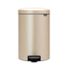 Pedal Bin NewIcon 20 Litre - Metallic Gold