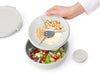 Make & Take Salad Bowl, 1.3 litre - Light Grey