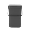 Sort & Go Waste Bin 25 litre - Grey