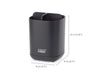 EasyStore™ Matt Black Toothbrush Holder