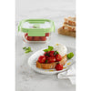 3pc Square Glass leakproof Containers