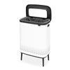 Bo Laundry Bin Hi 2 x 45 litre - White