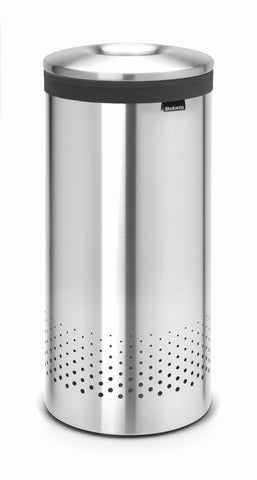 Laundry Bin 35L - Matt Steel