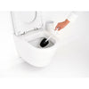 MindSet Toilet Brush and Holder White