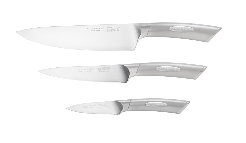 Classic Steel 3pc Chefs Set