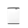 Bo Waste Bin 7 litre - White